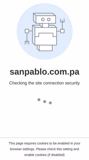 Screenshot of sanpablo.com.pa