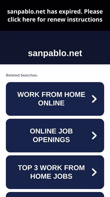 Screenshot of sanpablo.net