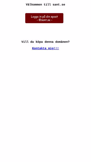 Screenshot of sant.se