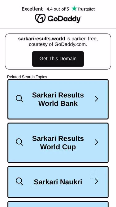 Screenshot of sarkariresults.world