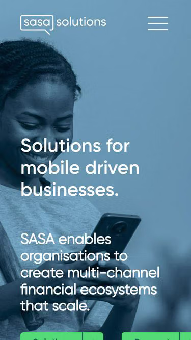 Screenshot of sasa.finance