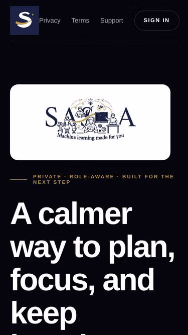 Screenshot of sasha.network