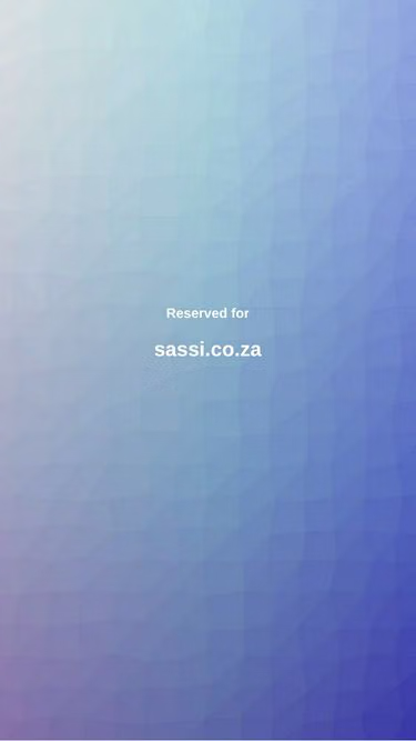 Screenshot of sassi.co.za
