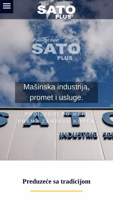 Screenshot of sato.rs