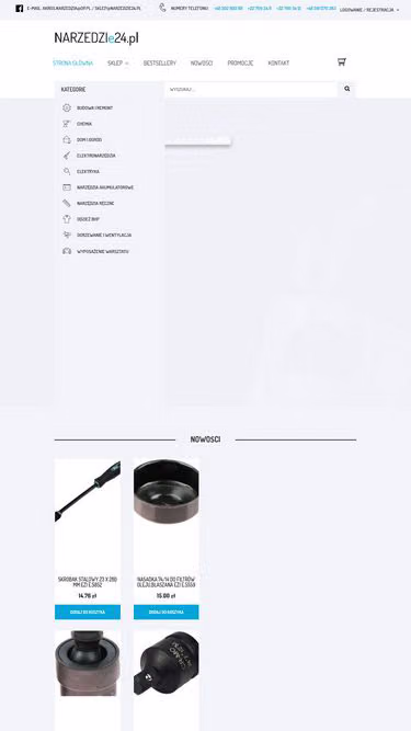 Screenshot of satra.com.pl