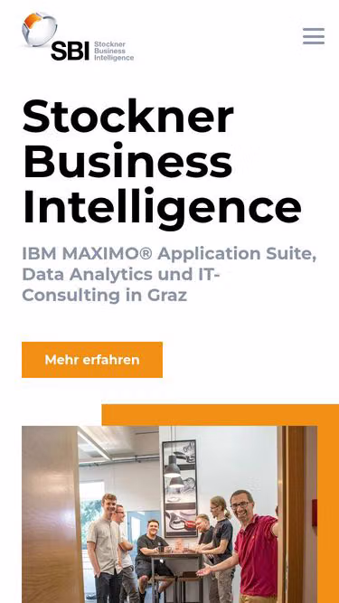 Screenshot of sbi.gmbh