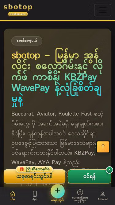 Screenshot of sbotop.pro