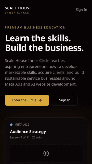 Screenshot of scalehouse.info