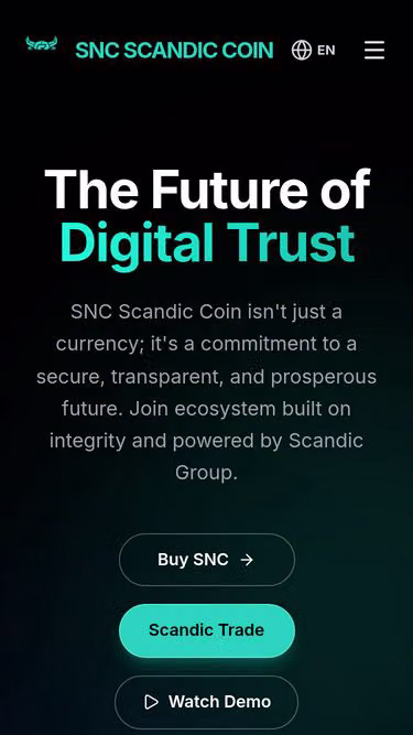 Screenshot of scandic.dev