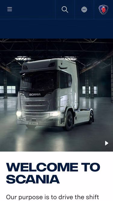 Screenshot of scania.hk