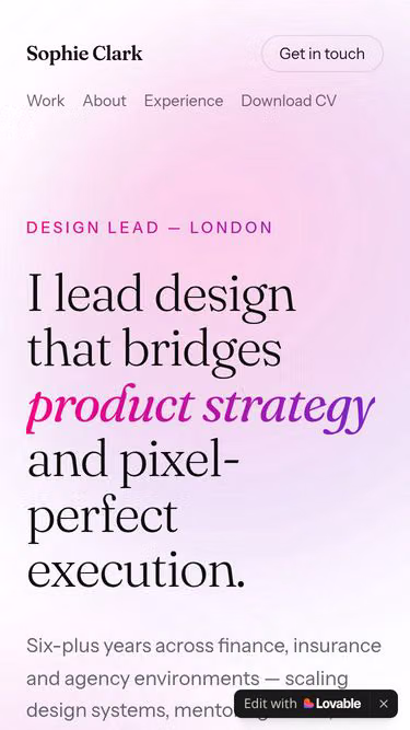 Screenshot of scdesign.app