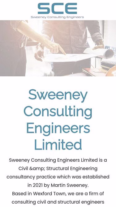 Screenshot of sce.ie