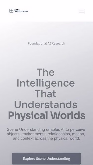 Screenshot of sceneunderstanding.studio