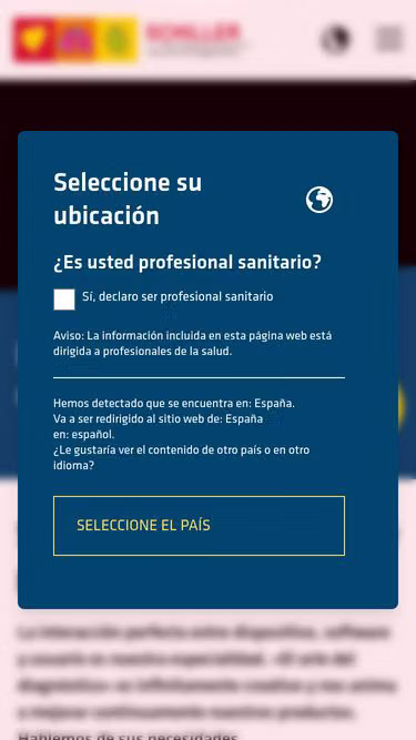 Screenshot of schiller.es