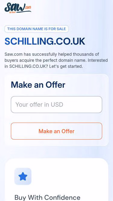 Screenshot of schilling.co.uk