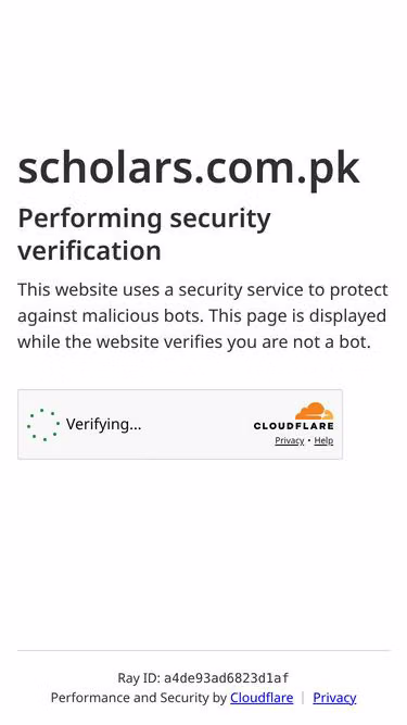 Screenshot of scholars.com.pk
