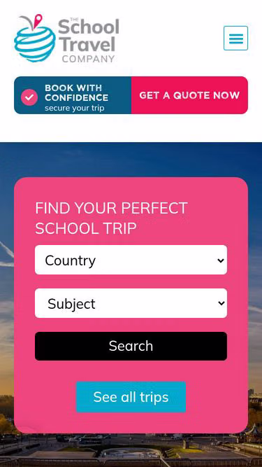 Screenshot of school.travel