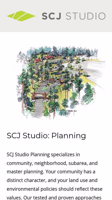 Screenshot of scj.studio