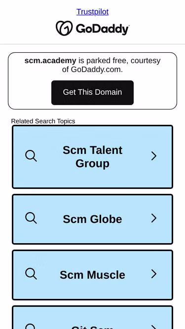 Screenshot of scm.academy