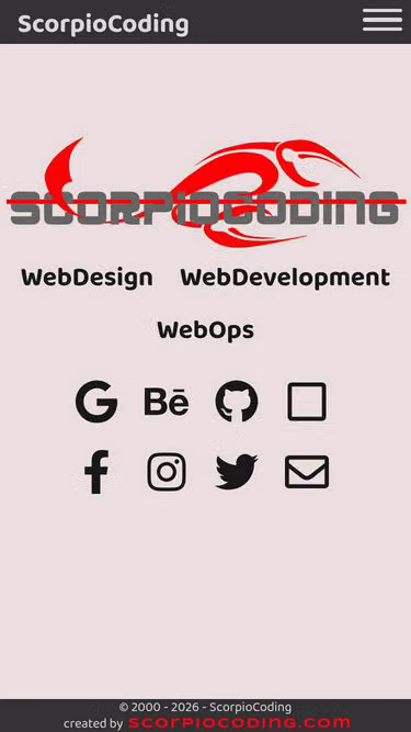 Screenshot of scode.be