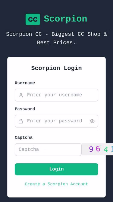 Screenshot of scorpion.my