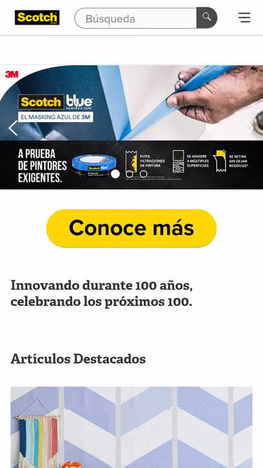 Screenshot of scotchbrand.cl