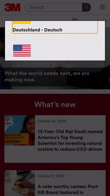 Screenshot of scotchbrand.eu