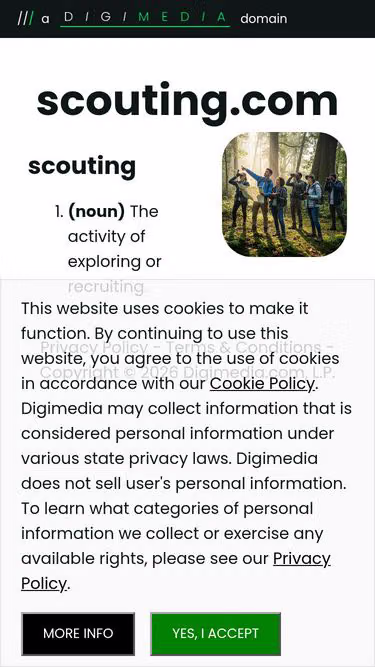 Screenshot of scouting.com