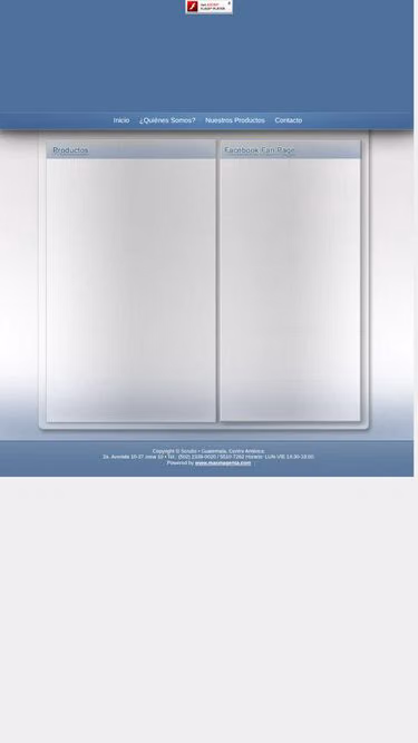 Screenshot of scrubs.com.gt