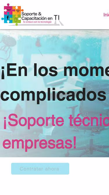 Screenshot of scti.com.mx