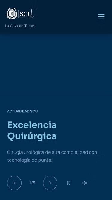 Screenshot of scu.org.co