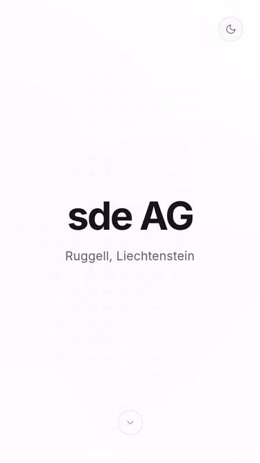 Screenshot of sde.li
