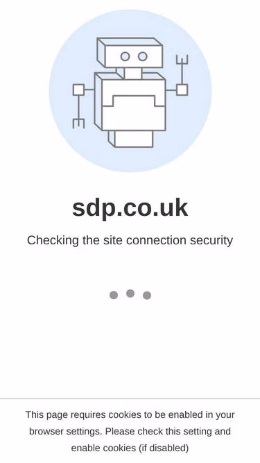 Screenshot of sdp.co.uk