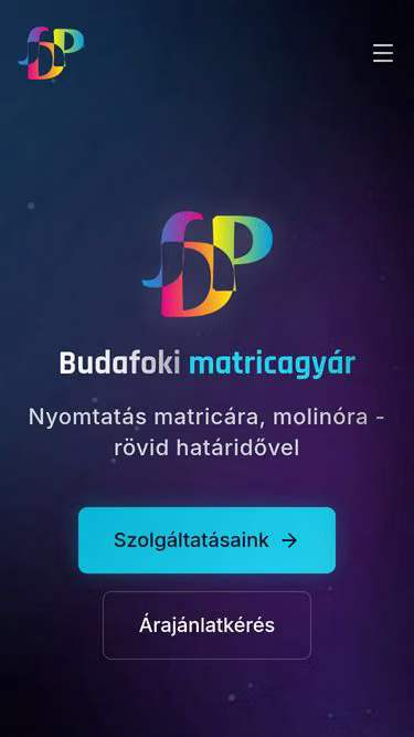 Screenshot of sdp.hu