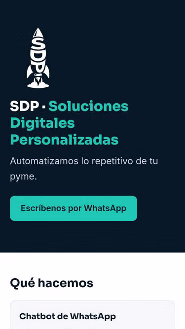 Screenshot of sdp.net.co