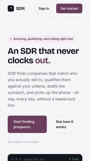 Screenshot of sdr.nz
