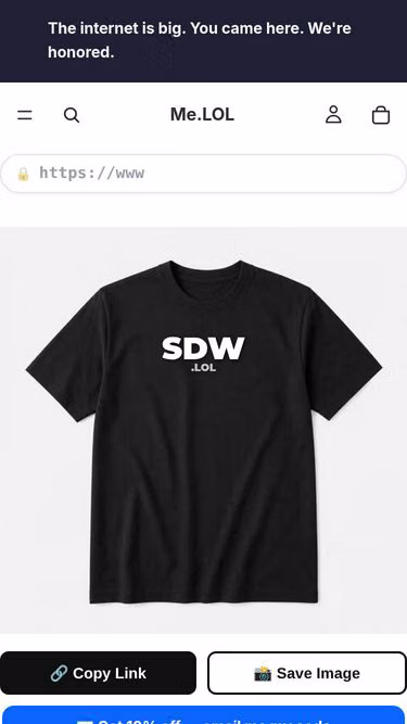 Screenshot of sdw.lol