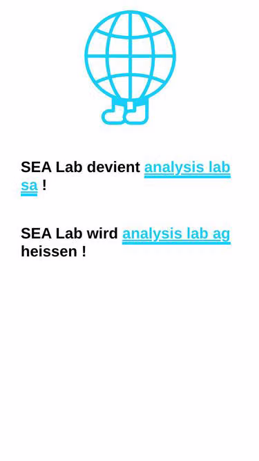 Screenshot of sealab.ch