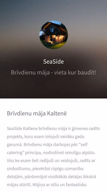 Screenshot of seaside.lv