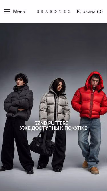 Screenshot of seasoned.ru
