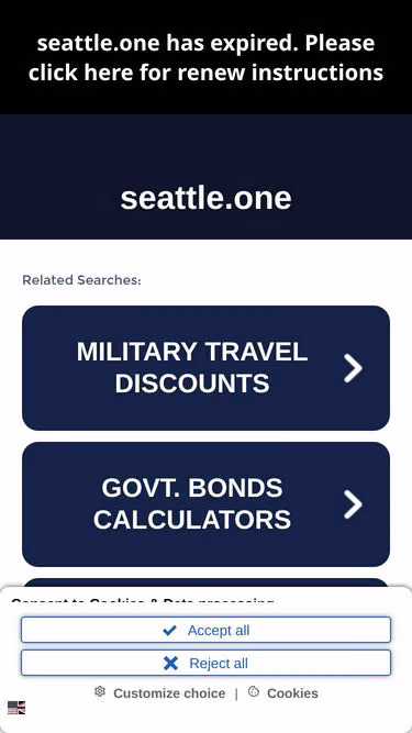 Screenshot of seattle.one