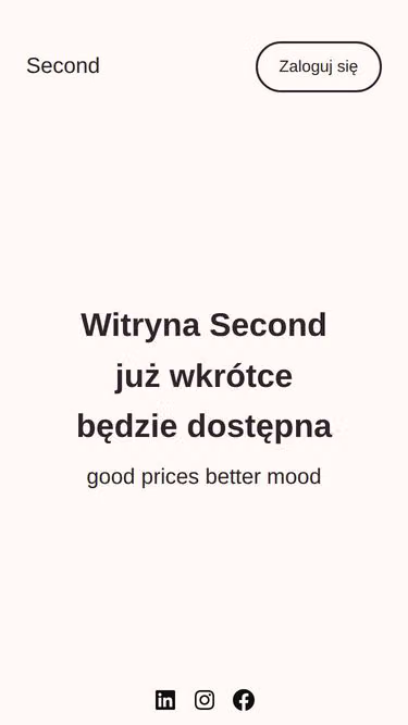 Screenshot of second.sklep.pl