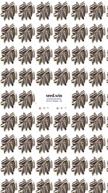 Screenshot of seed.win
