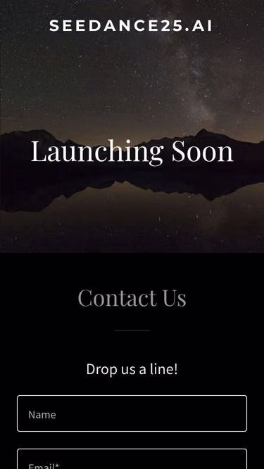 Screenshot of seedance25.ai