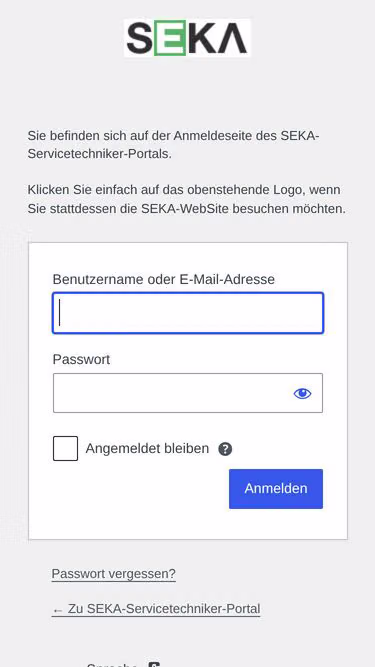 Screenshot of seka.info