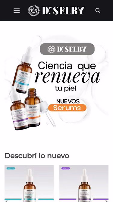 Screenshot of selby.com.py