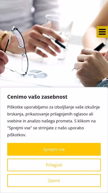 Screenshot of selecta.si