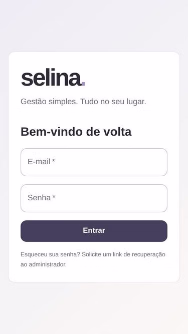 Screenshot of selina.studio