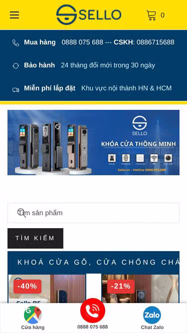 Screenshot of sello.vn