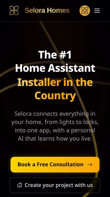 Screenshot of selora.homes